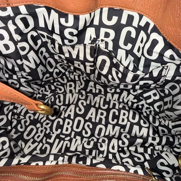 Marc by Marc Jacobs Classic Q Francesca brown leather tote handbag - Picture 9 of 11